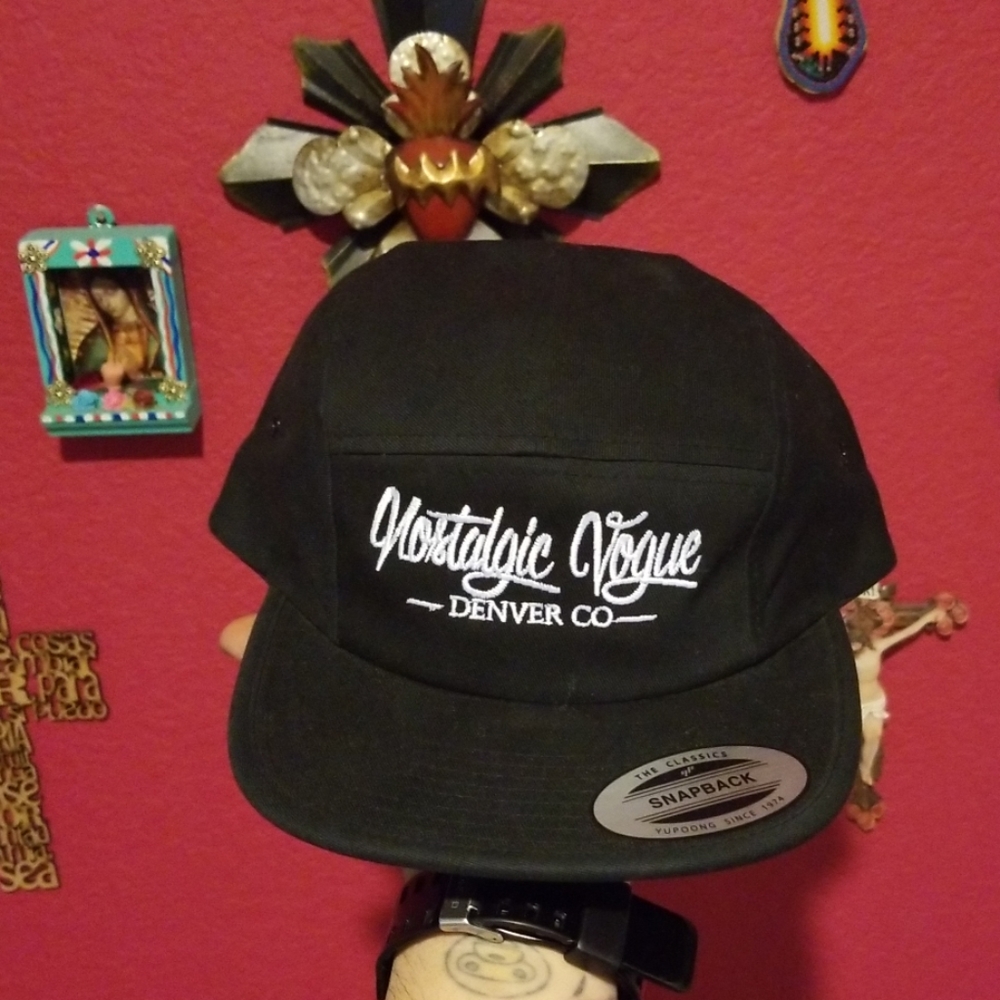5 Panel Hat "NOSTALGIC VOGUE" brand  YUPOONG